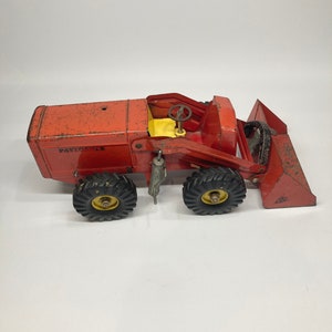 Jouet Tracteur à Chargeur Frontal Nylint Toys - Années 1950 (Occasion Vintage)