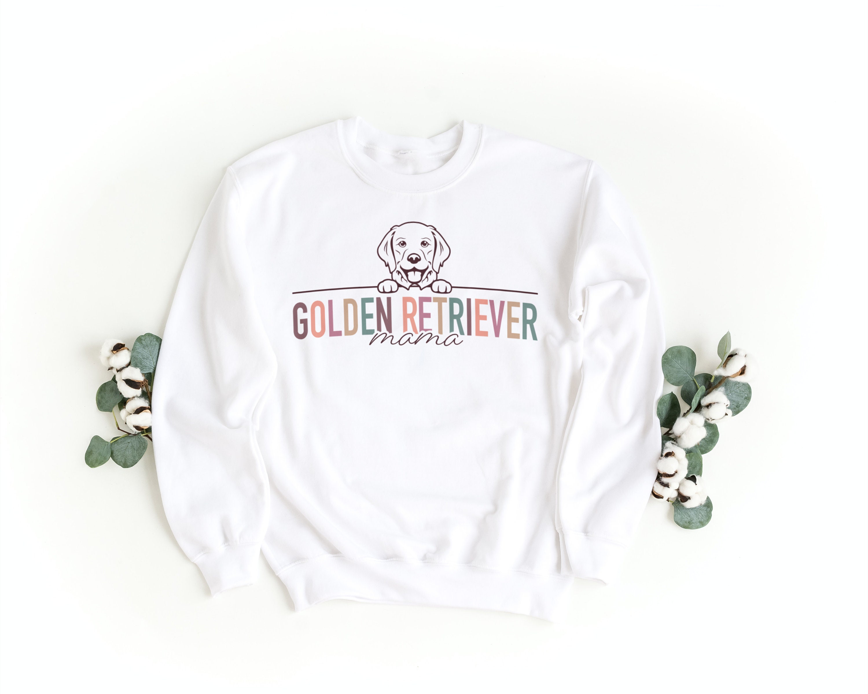 Golden Retriever Svg. Dog Svg, Cute Dog Shirt Svg, Dog Mom Shirt Svg ...