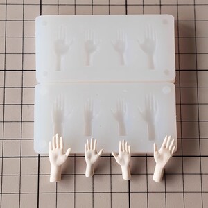 Sticky Hand Mold Doll Hand Mold,ultra Light Clay Hand Mold,silicone Mold for Men and ...