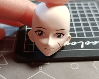 Moldes de silicona para rostros, moldes de arcilla ultraligeros para rostros, moldes para BJD, moldes universales para rostros, moldes para rostros de niño, moldes para rostros de niña, regalos hechos a mano