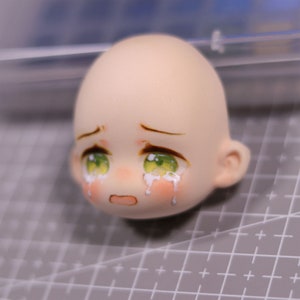 Mini Q Version Face Mold, Clay Body Mold, Fleshy Face Mold, Silicone Mold, Ultra-Light Clay Body Mold, Complete Set Of Doll Molds