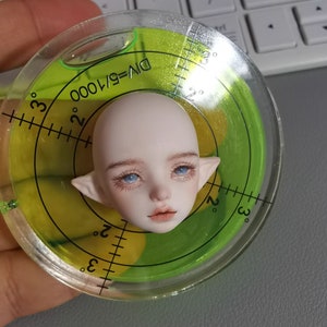 Elf Ears Face Mold, Doll Face Mold, Ultra-light Clay Mold, Round Face Silicone Mold, Handsome Guy/Beauty Face Mold, DIY Handmade Mold