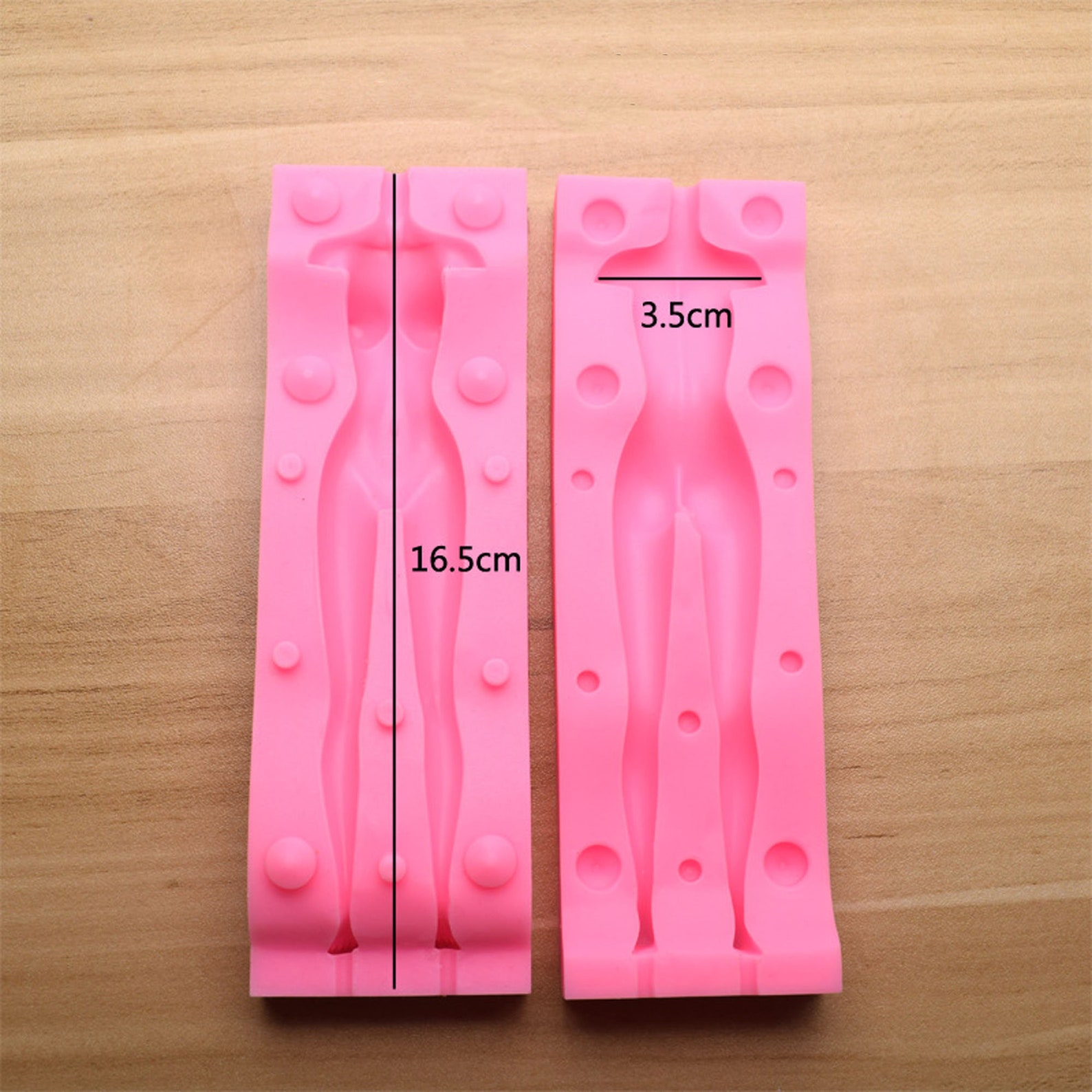 Bjd Female Human Body Full Body Mold Flip Sugar Silicone Mold Etsy