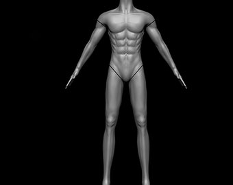 Männliche Körperform,männliche Armform,männliche Beinform,männlicher Ganzer Satz von Form,männlicher Körperform,Cartoon-Körperform,Ultraleichte Tonform