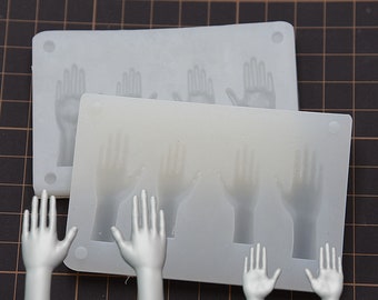 Silicone Doll Hand Mold, Ultra-Light Clay Tools, Diy Proportional Hand Mold, Doll Arm Mold, Silicone Body Mold, Large Hand Mold