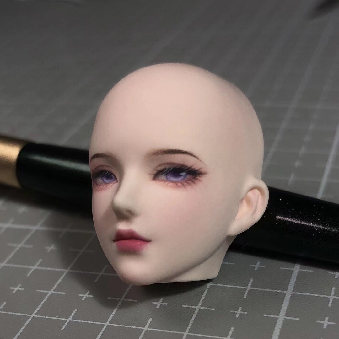 DIY Ultralight Clay Mold, Soft Pottery Anime Face Mold, Silicone Face Mold, Universal Face Mold