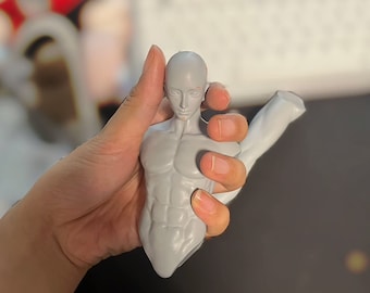 Silicone Male Body Mold, Silicone Boy Hand Mold, Silicone Boy Leg Mold, Silicone Boy Face Mold,Universal Doll Mold,Ultralight Clay Mannequin