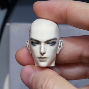 Ultra-Light Clay Male Face Mold, Proportional Face Mold, Handmade Male Mold, 4cm Face Mold, Handsome Boy Face Mold, Gift For Her
