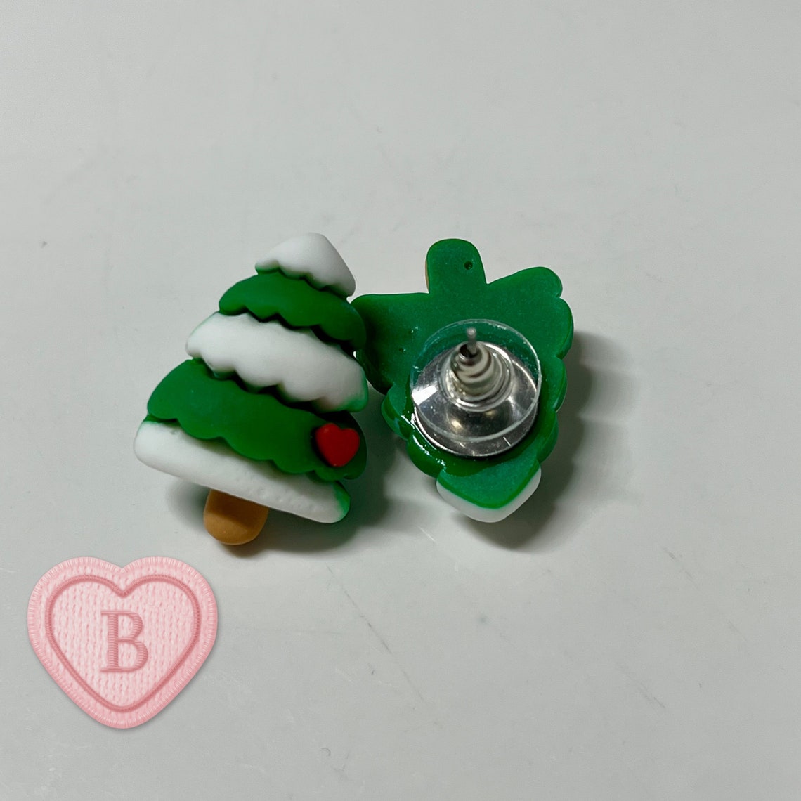 Christmas Stud Earrings Ring Deer Gingerbread Man Earrings Etsy Canada