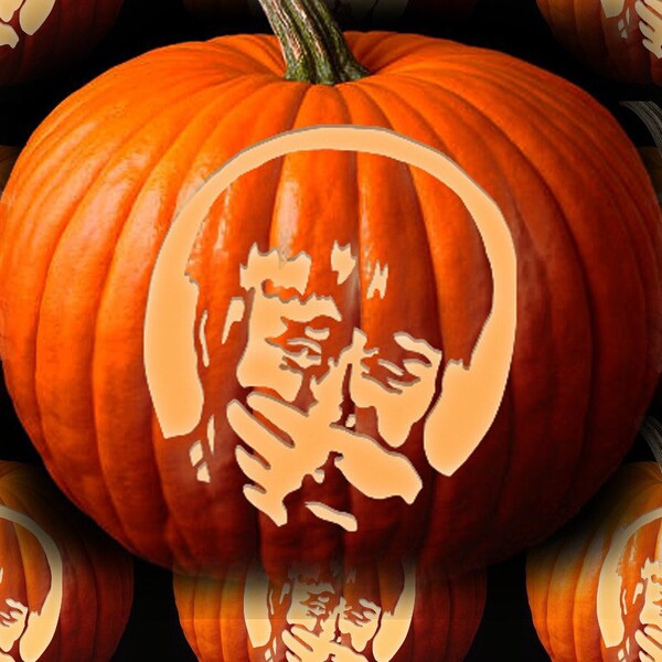 Pumpkin Carving Stencil - Etsy