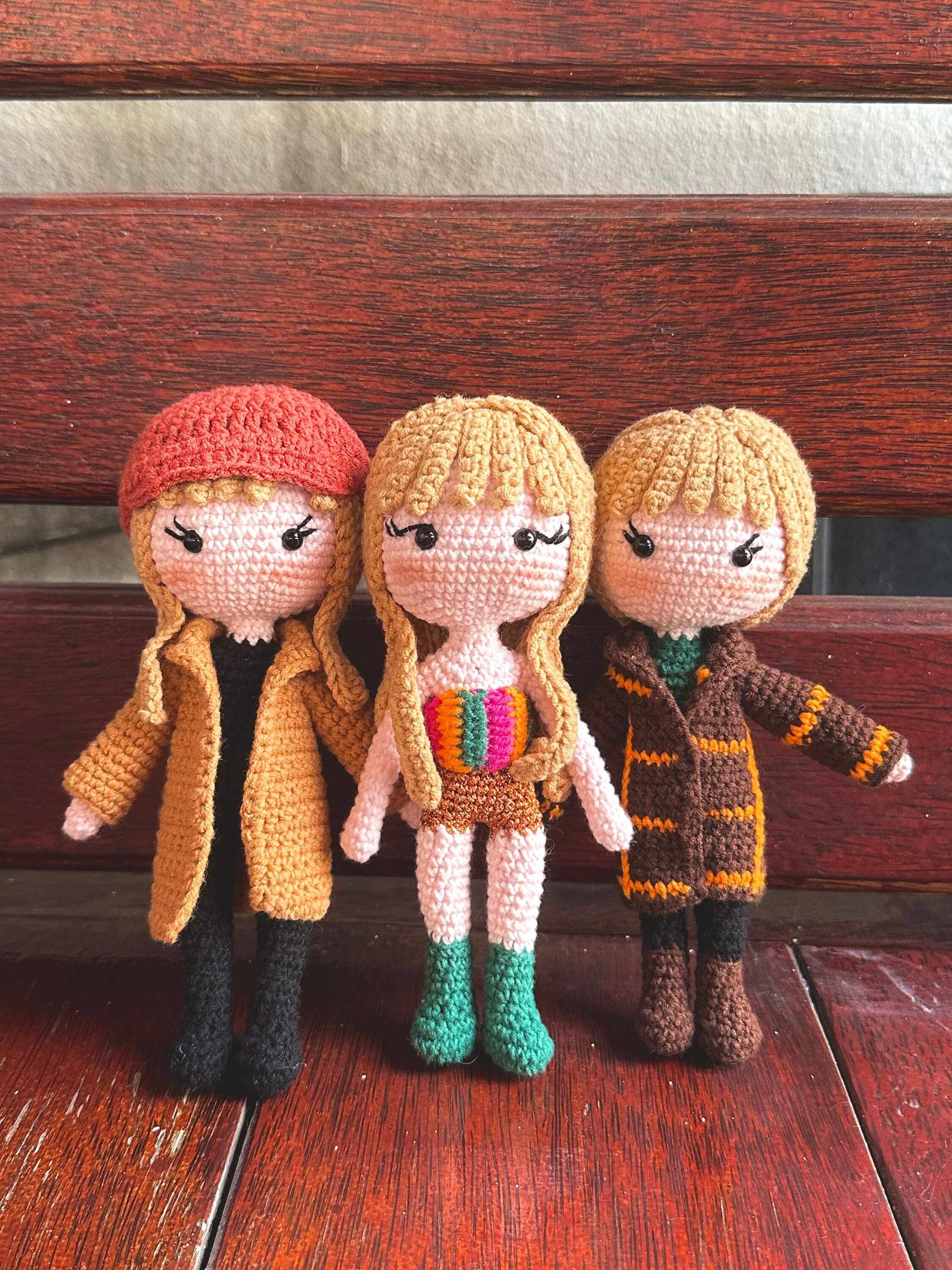 Taylor Swift Crochet Doll Amigurumi red taylor's Etsy