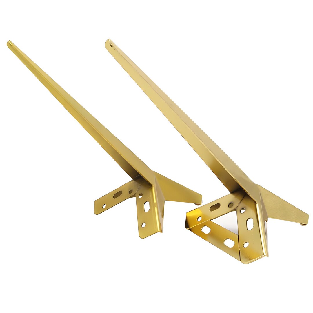 Set of 4 Brass Furniture Legs Gold Table Legs Sofa Legs Etsy