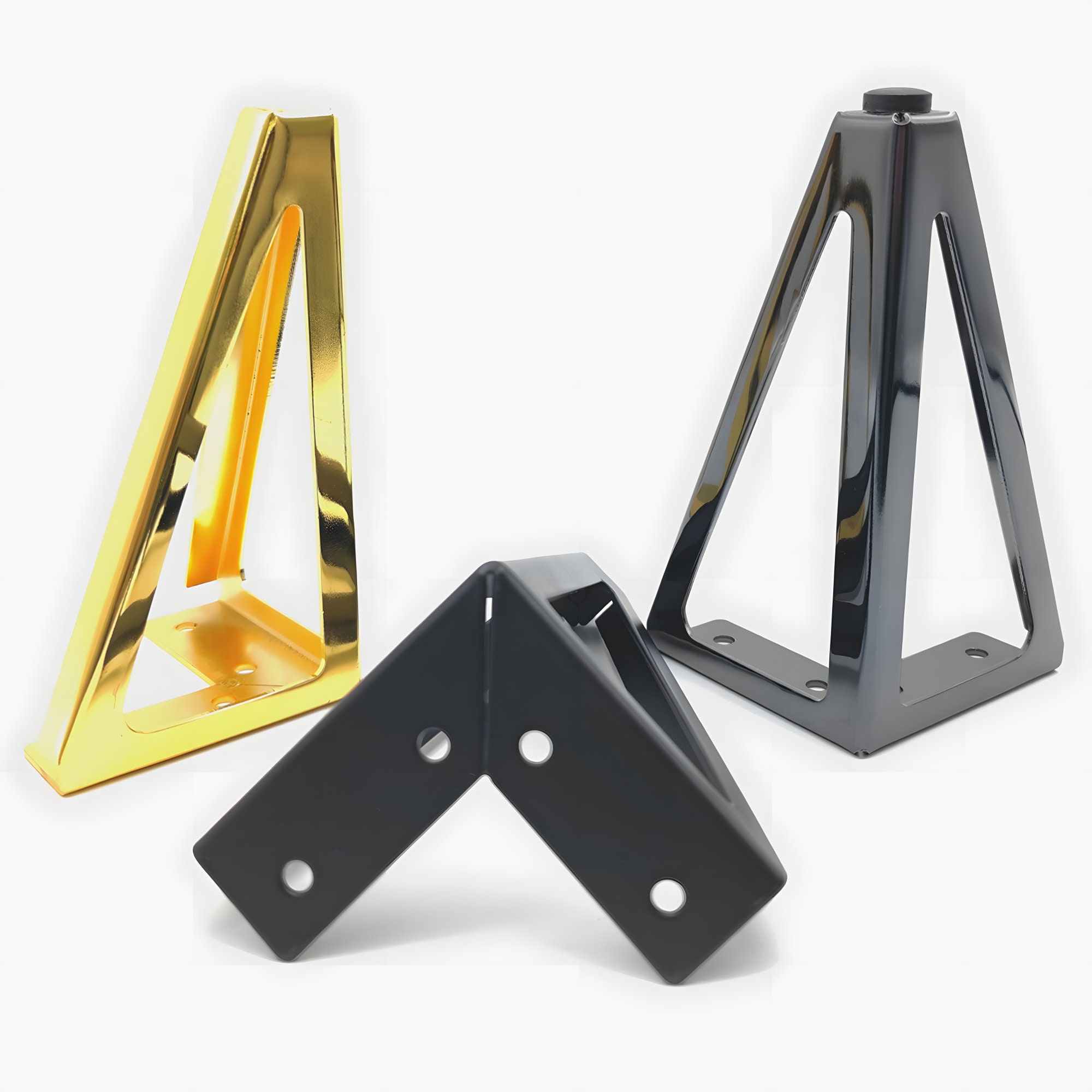 Set of 4 Modern Furniture Legs, Minimalist Legs, Furniture Feet