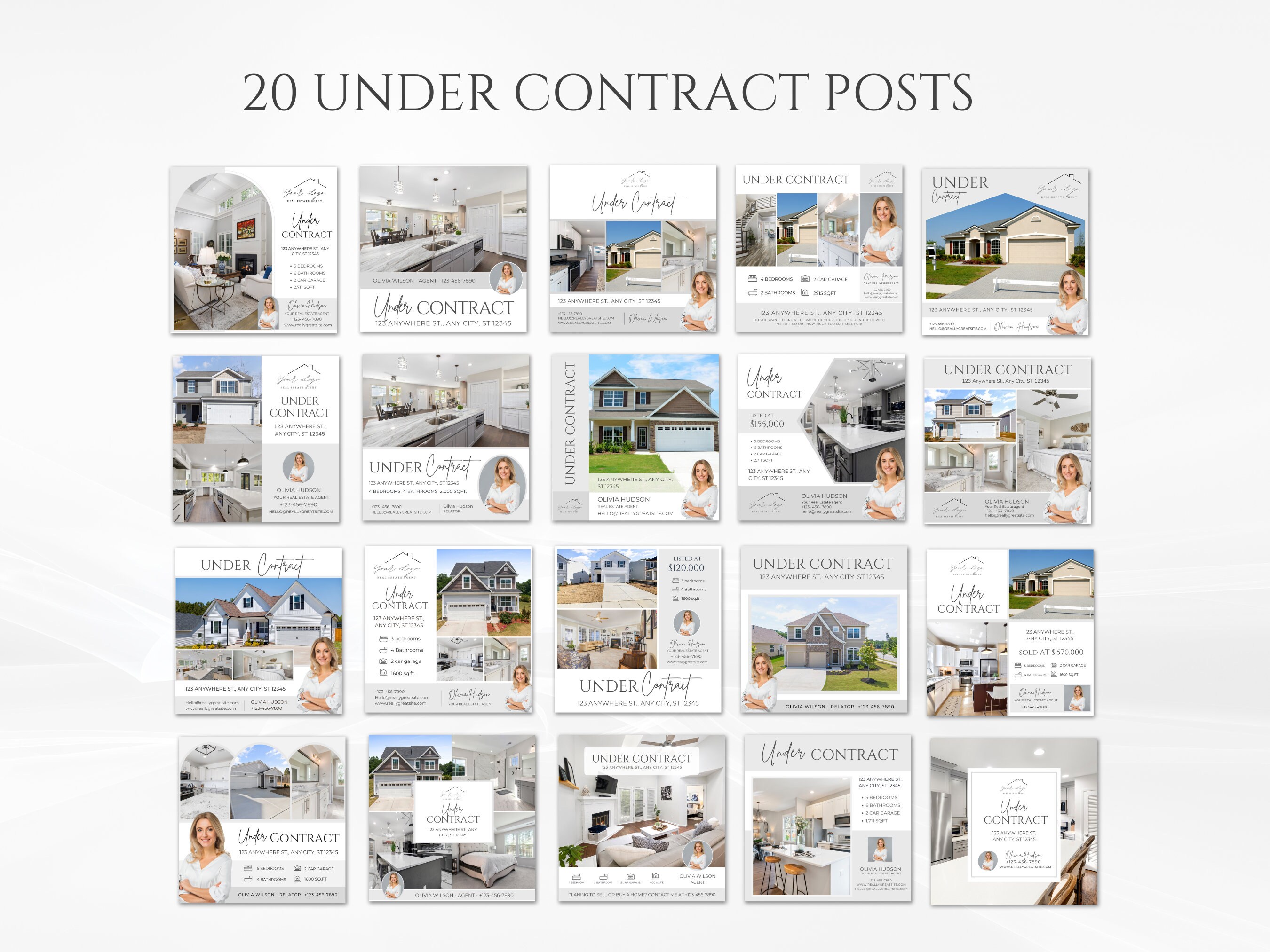 120 Real Estate Listing Updates Social Media Posts | Realtor Instagram ...