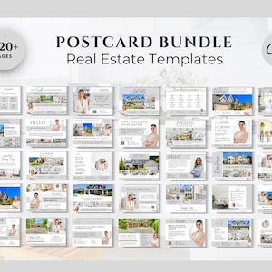 420 onroerend goed ansichtkaartsjablonen | Postkaarten makelaar | Vastgoedmarketing | Postkaarten makelaardij | EDDM | Canva-sjablonen