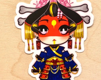 Demon Geisha Sticker