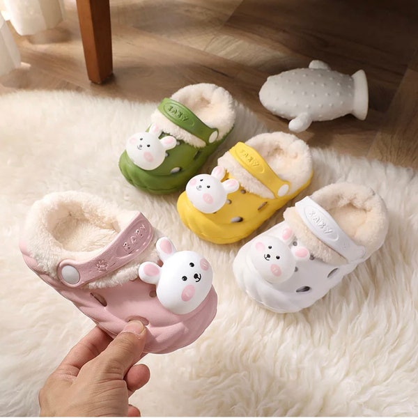 childrens rabbit slippers