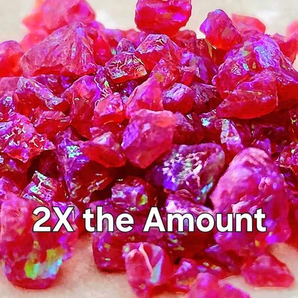 Crushed Opal, 2 grams, Galactic Pink,