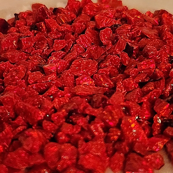 Crushed Opal, Tiger's Blood, 8.99/gram