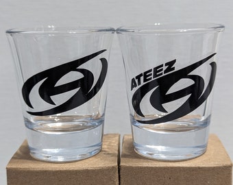 Ateez Kpop Shot Glass
