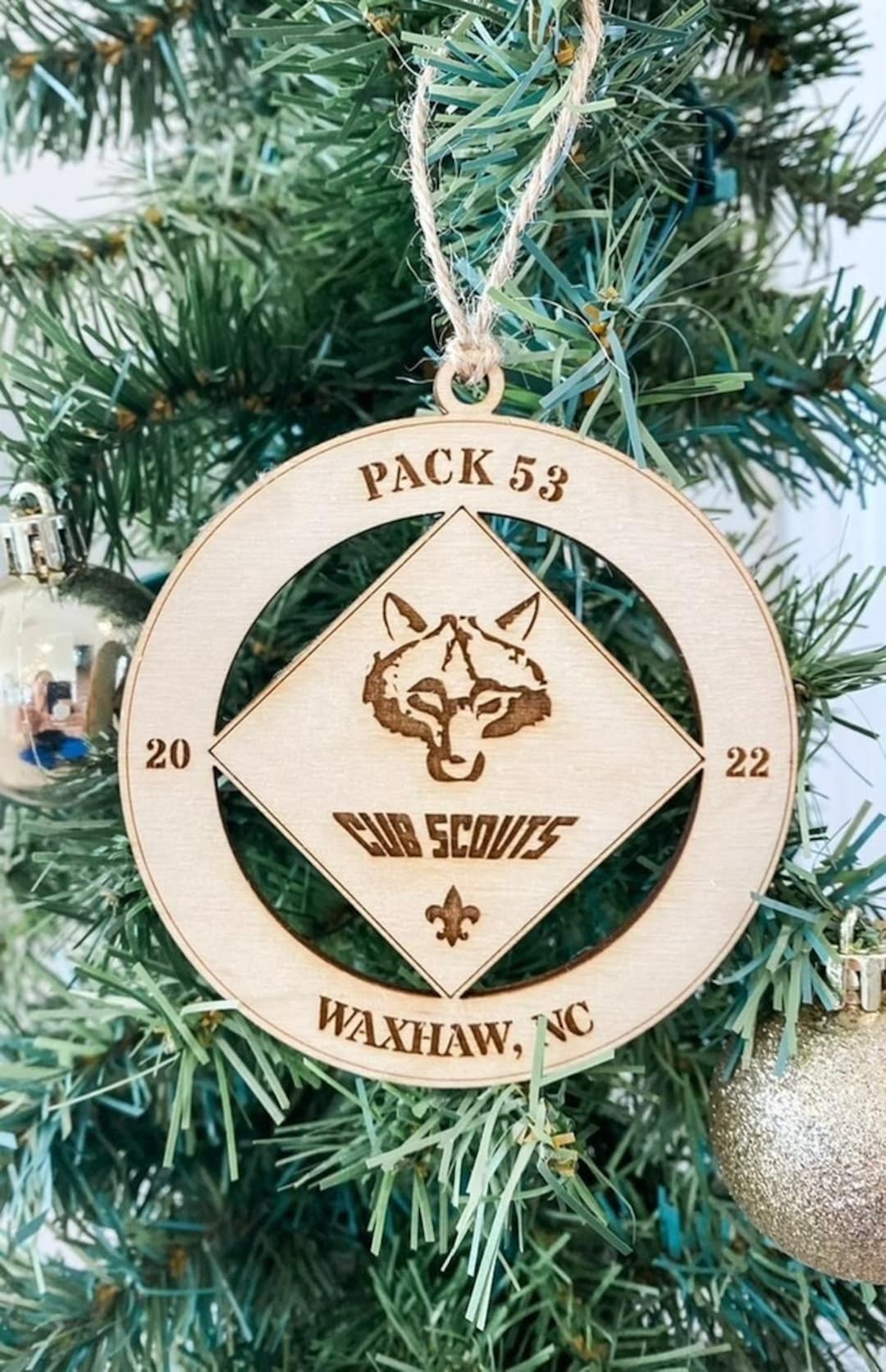 Cub Scout Christmas Ornament pack Christmas Party Cub Scout Etsy