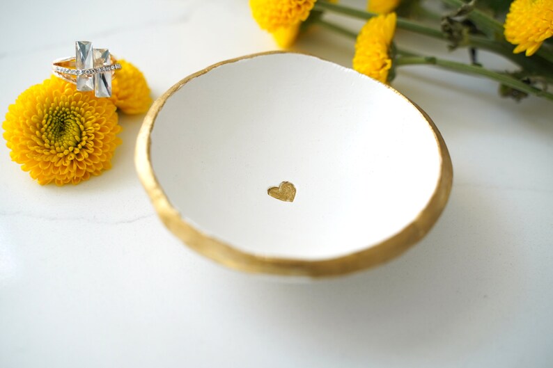 Custom Jewelry Dish, Clay Ring Dish, Gift for Mom, Gift for Her