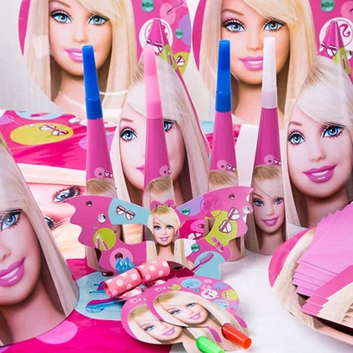 Barbie Birthday Theme Party, Barbie Party, Theme Birthday Party Supplies, Tableware Supplies