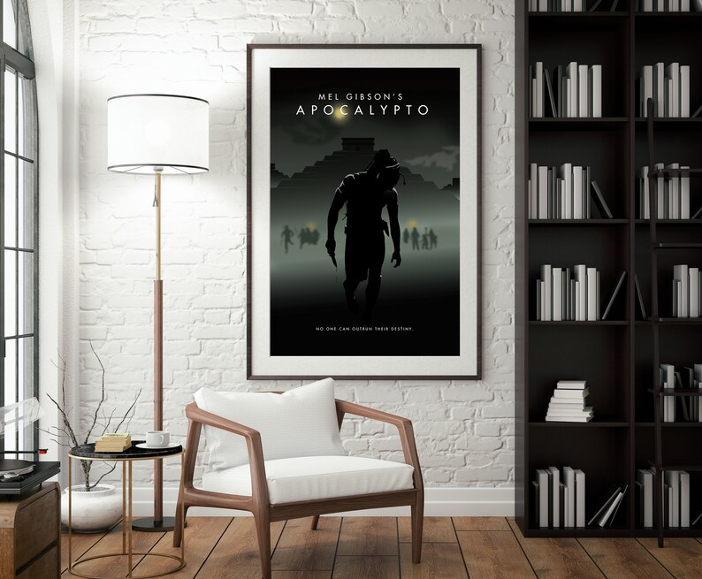 Apocalypto Movie Poster Digital Download, Movie Poster Wall Art