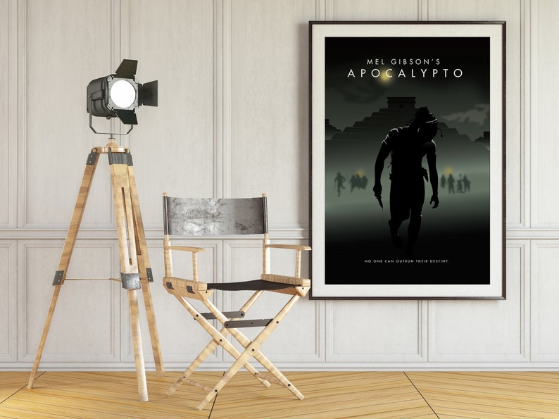 Apocalypto Movie Poster Digital Download, Movie Poster Wall Art