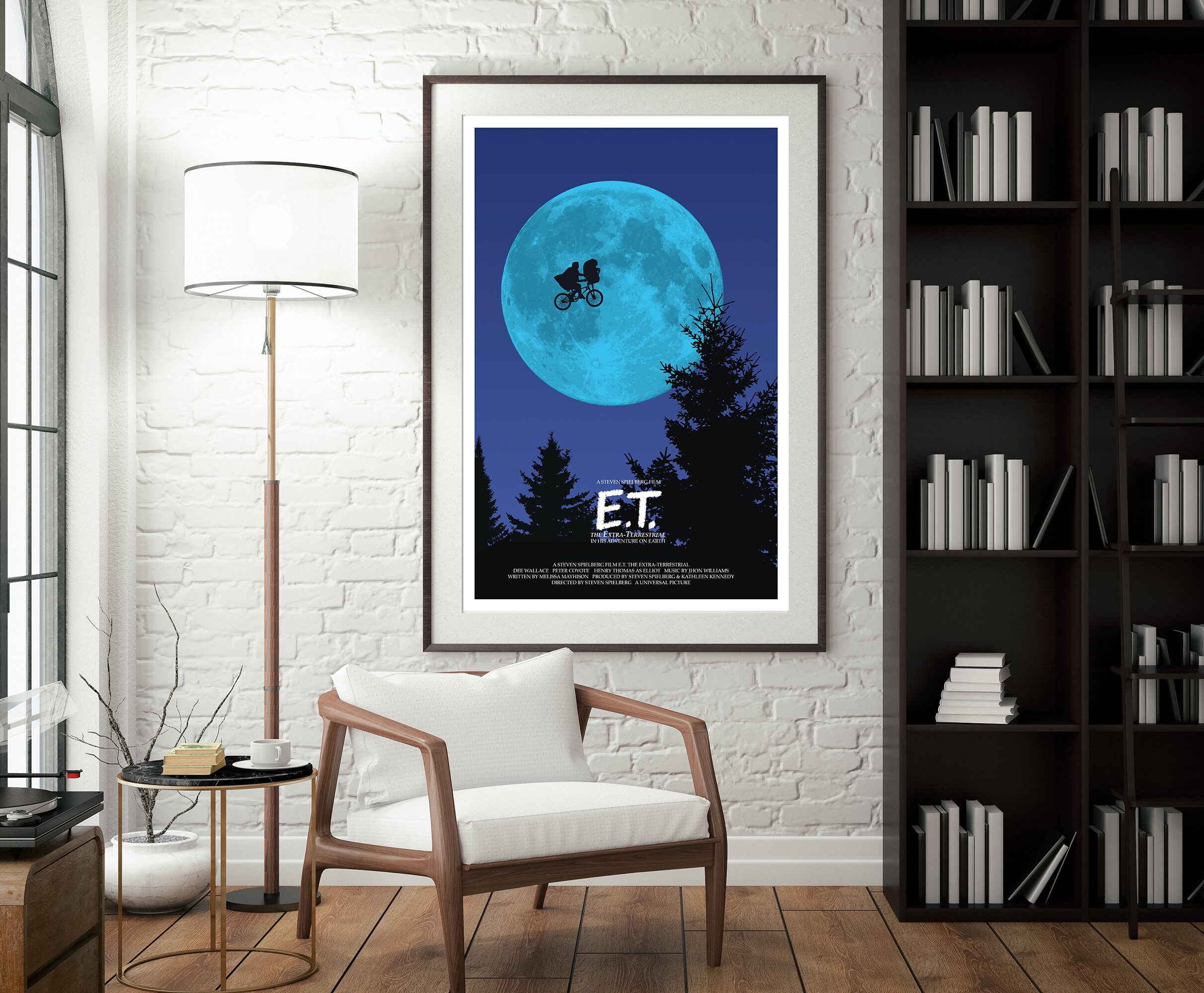 ET Movie Poster Digital Download, Movie Poster, Wall Art Print ...