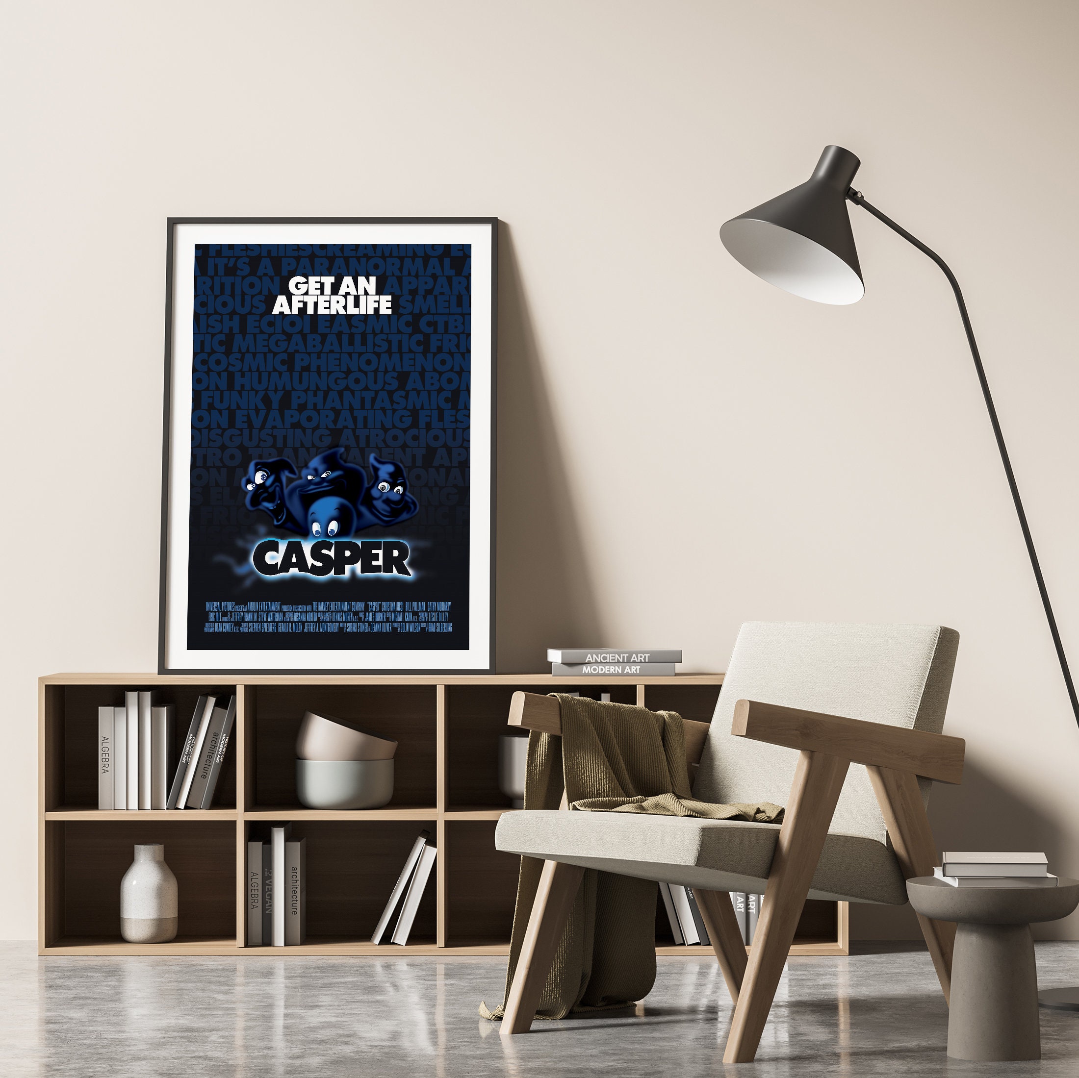 Caspermovie Poster Digital Download, Movie Poster, Wall Art Print