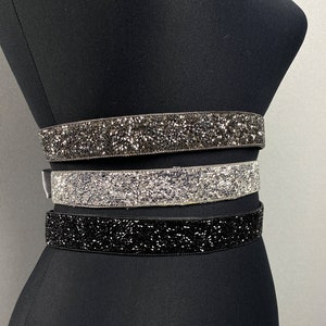 Fajas de cinturón de novia de pedrería para vestido de mujer, cinturones de  boda de diamantes cinta de faja para vestidos de fiesta de dama de honor