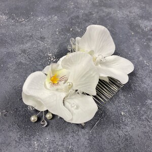 Bridal Floral Comb, Wedding Comb, Bridal Comb, Prom Comb, Wedding Floral Comb, Bridal Hairpiece, Floral Hairpiece
