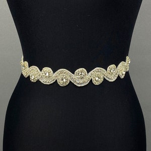 Wedding Belt, Wedding Bridal Sash Belt, Thin Gold Bridal Belt, Wedding Dress Belt, Bridal Belt, Prom Belt,  Bridesmaid Belt