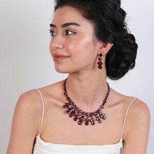 Bridal Necklace Set, Beautiful Bridal Jewelry Set, Necklace and Earrings Set, Wedding Jewelry Set, Crystal Bridal Jewelry, Necklace Set
