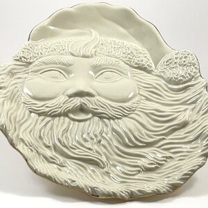 Mikasa Santa Porcelain Cookie Plate/Platter