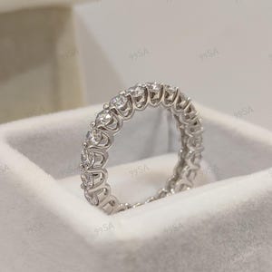 1930s Antique 2.10 Ct White Round Cut Diamond Engagement wedding Ring band in 935 Argentium Silver, Edwardian Ring, Antique engagement ring,
