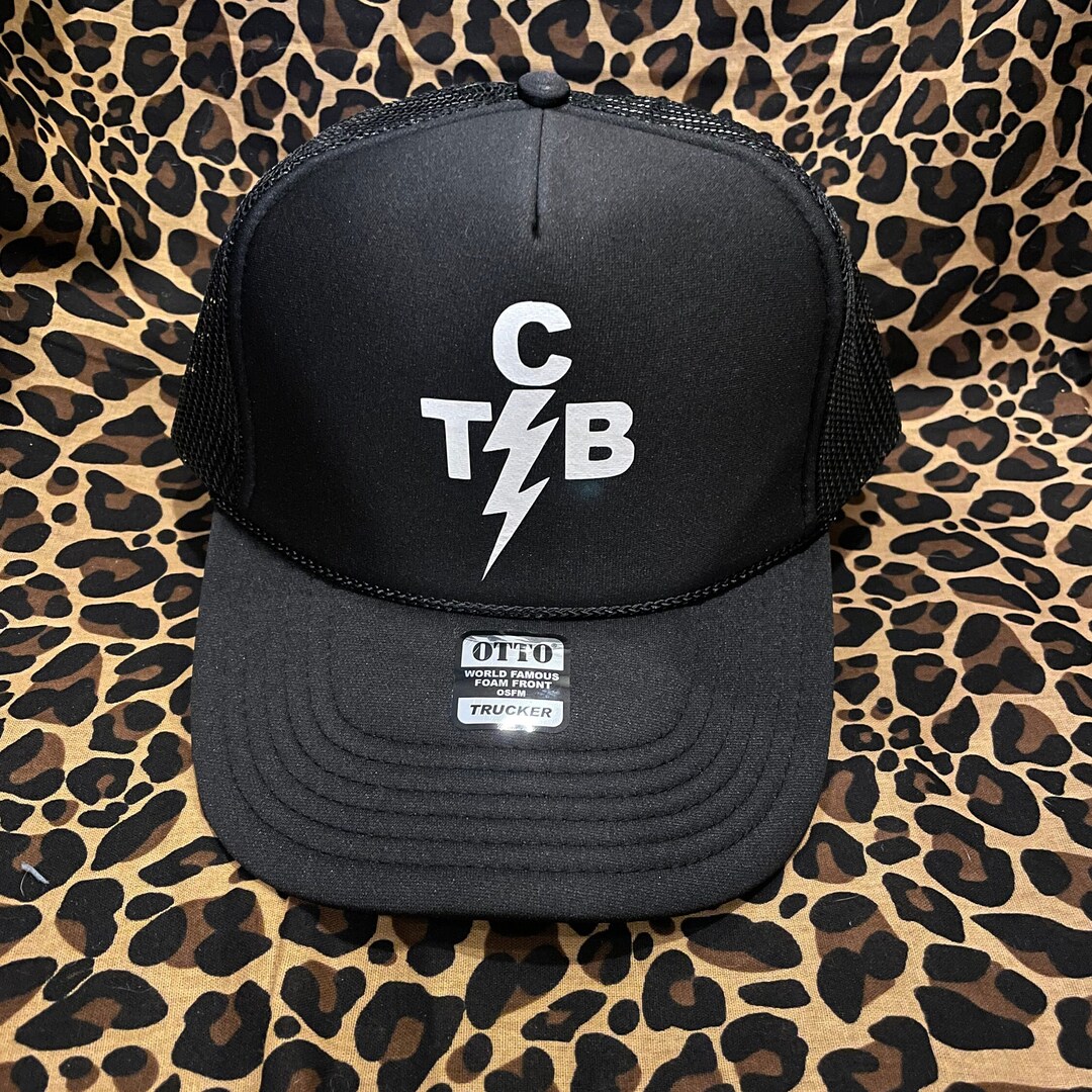 TCB - Elvis Presley - Mesh Trucker Hat Black - Etsy