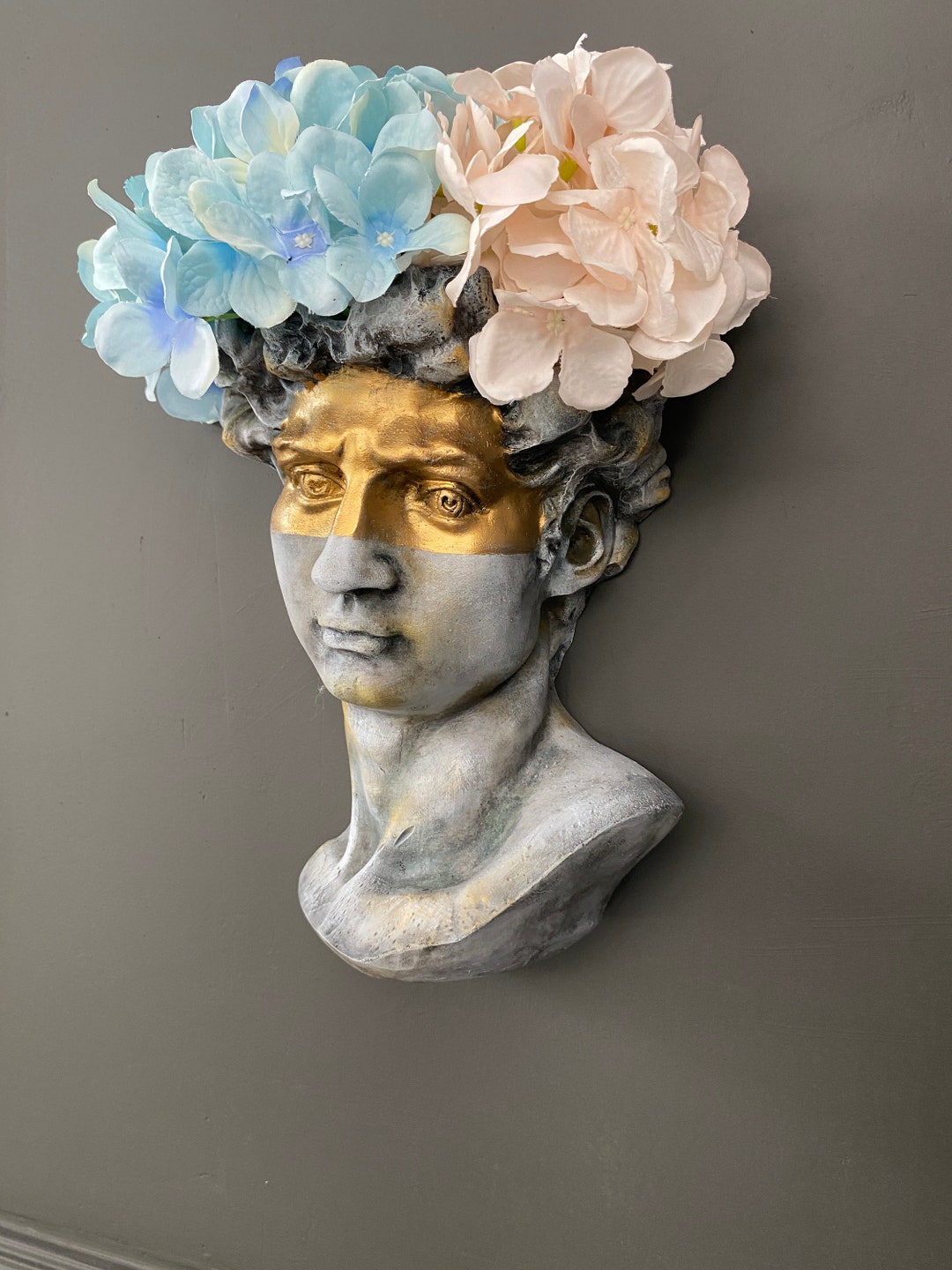 Wall Vase Statue of David Bust of David Object by Etsy