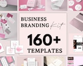 Business Branding Kit, Logo Kit, Business Branding Template, Editable Brand Boards, DIY Logo Design, Mood board, Branding Guidelines