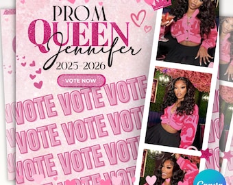 Prom Send off Invitation, Prom Invitation Flyer, Prom Makeup Flyer ...