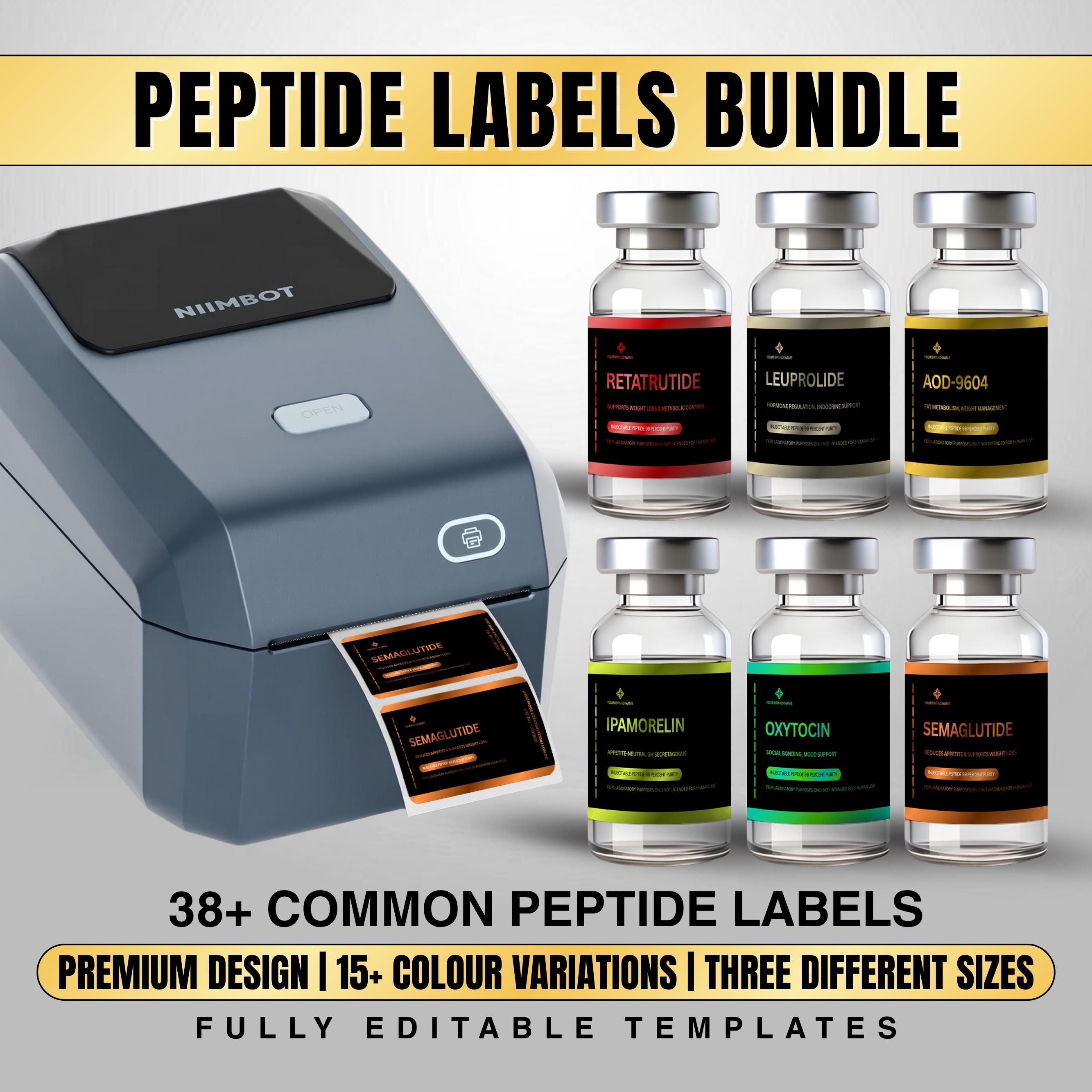 Peptide Labels for Nimbot - Etsy