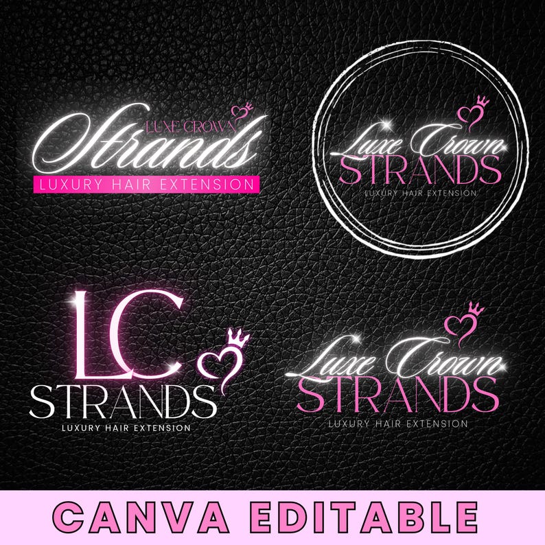 Customizable Hair Logo Designs for Beauty Salons, Nail Techs, and ...