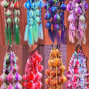 Trenzas para festival personalizadas