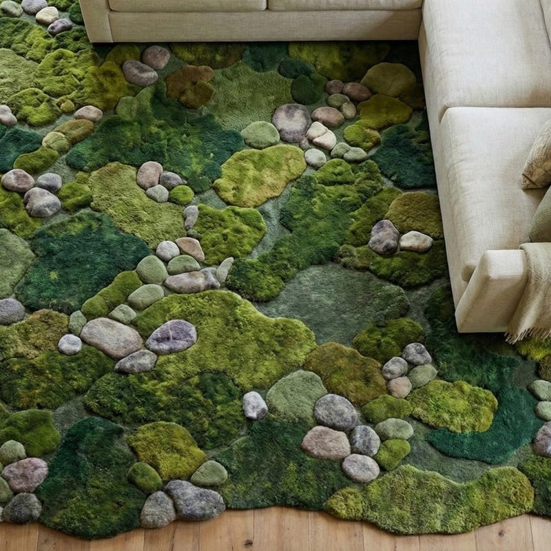 Moss Rug - Etsy