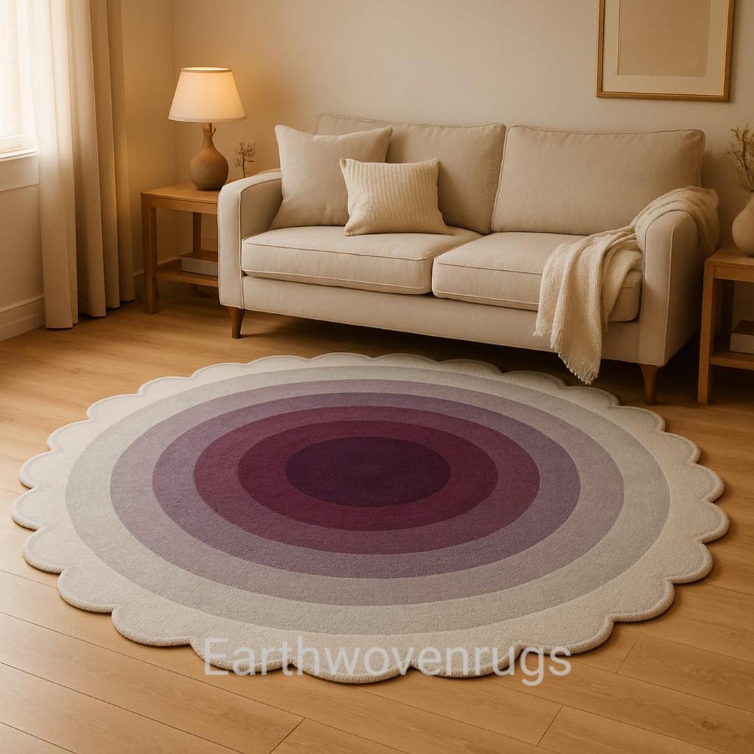 Hand-tufted Wool Pumpkin Rug: Smiling Jack Halloween Decor - Etsy