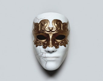 映画　Eyes Wide Shut レプリカ プロップ マスク ベネチアンマスク アイズ・ワイド・シャットのマスクとベルベットのマント - ビル