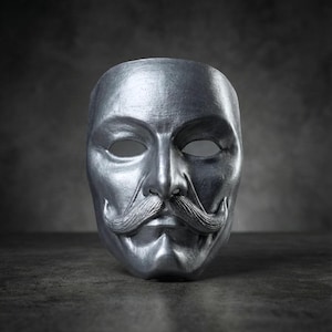 Kipchak Cuman Turkic Warrior Mask: Medieval Steppe Nomad Wall Decor – Handmade Historical Mask