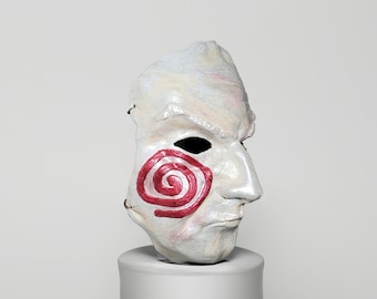 Saw X Jigsaw Billy Maske - Authentisches Spooky Horror Cosplay - Sammlerqualität