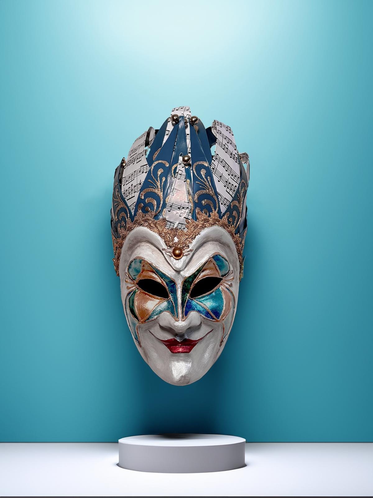 Widmann - Costume Da Arlecchino Per Bambino, Giacca, Pantaloni, Cintura, Cappello, Clown - Foto 7